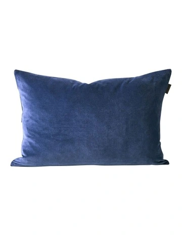Luxury Velvet Rectangle Cushion in Royal