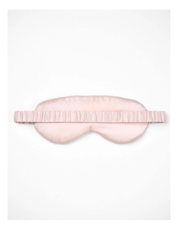 Zara Silk Sleep Mask in Blush image 2