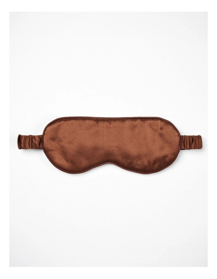 Zara Silk Sleep Mask in Bronze image 1