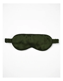 Zara Silk Sleep Mask in Khaki