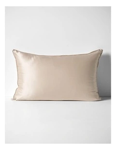Zara Silk Linen Standard Pillowcase in Natural