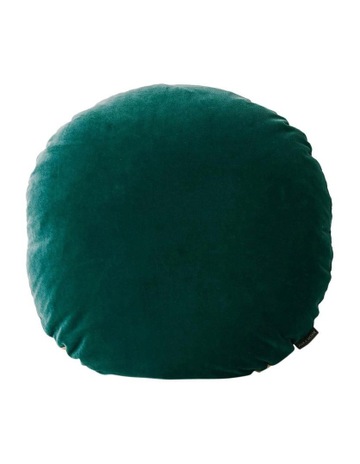 Luxury Velvet Cushion in Forest Night