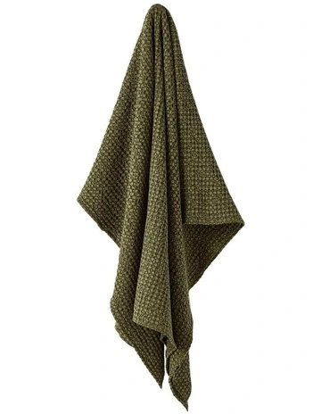 Waffle Throw in Caper