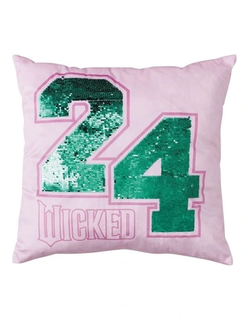 Sequin Square Cushion in Multi