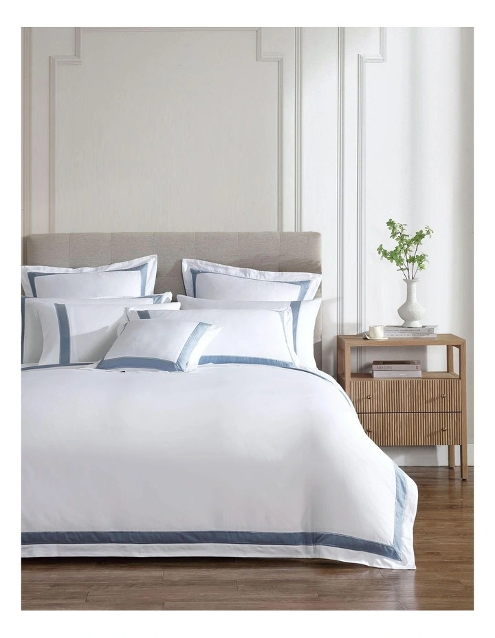 Bentley Quilt Cover Set in Denim image 3