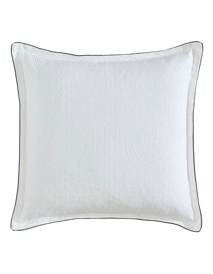 Catalina Quilt Cover Set in White image 6
