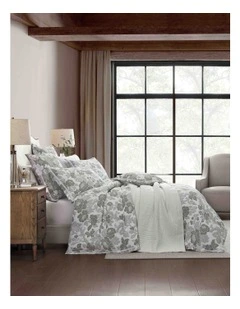 Eva Quilt Cover Set in Thyme