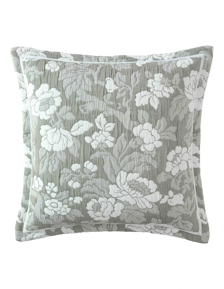 Eva Quilt Cover Set in Thyme image 6