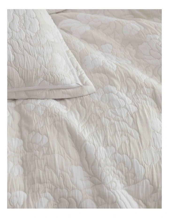 Eva Quilt Cover Set in Stone image 4