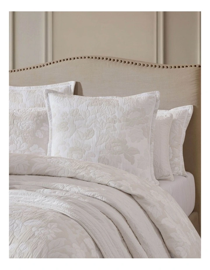 Eva Quilt Cover Set in Stone image 5