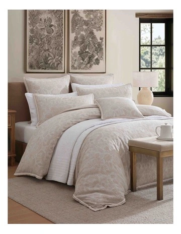 Savanna Quilt Cover Set in Natural