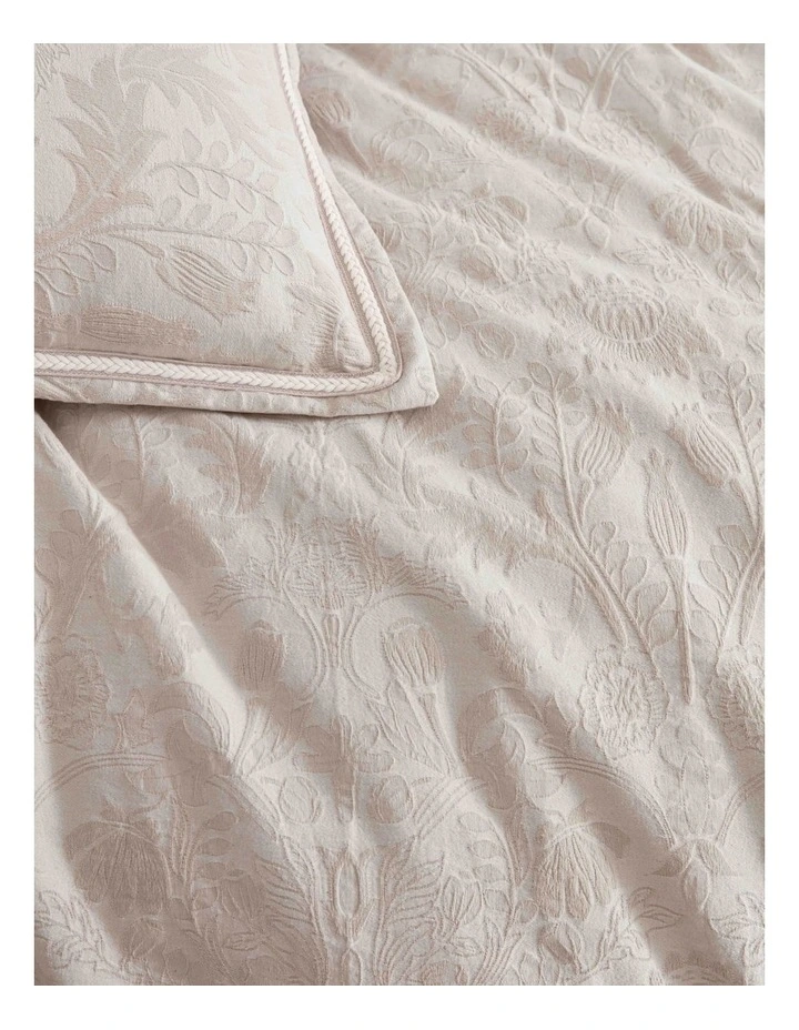Savanna Quilt Cover Set in Natural image 4