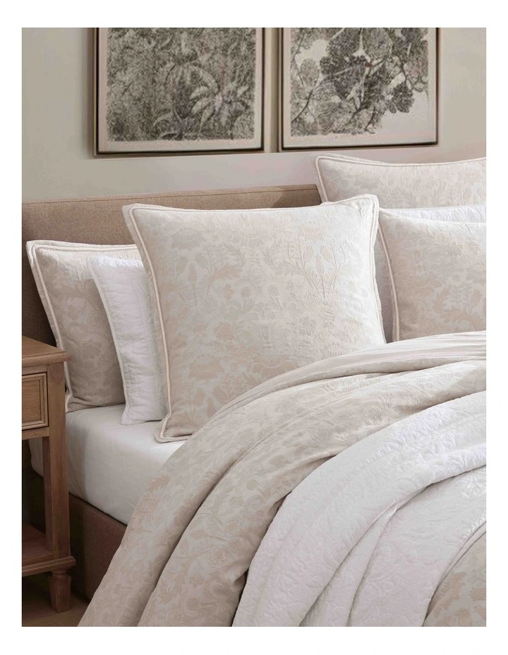 Savanna Quilt Cover Set in Natural image 5