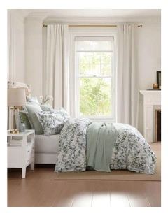 Starlet Quilt Cover Set in Sage