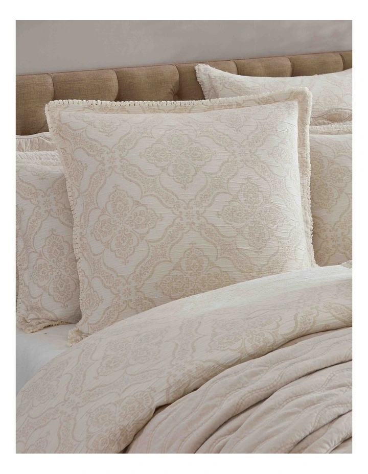 Parisian Quilt Cover Set in Beige image 5