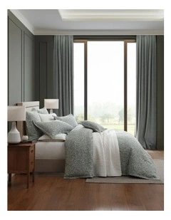 Gwyneth Quilt Cover Set in Cilantro