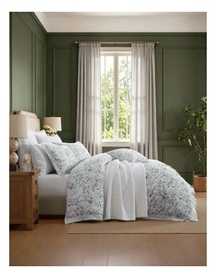 Elin Quilt Cover Set in Cilantro