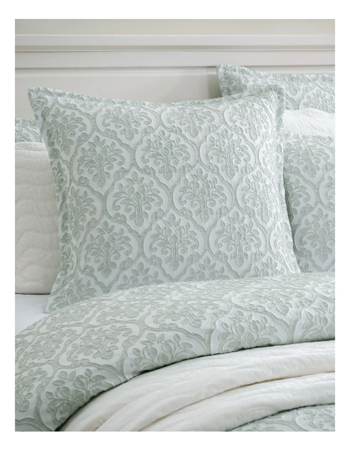 Theodora Quilt Cover Set in Sage image 5