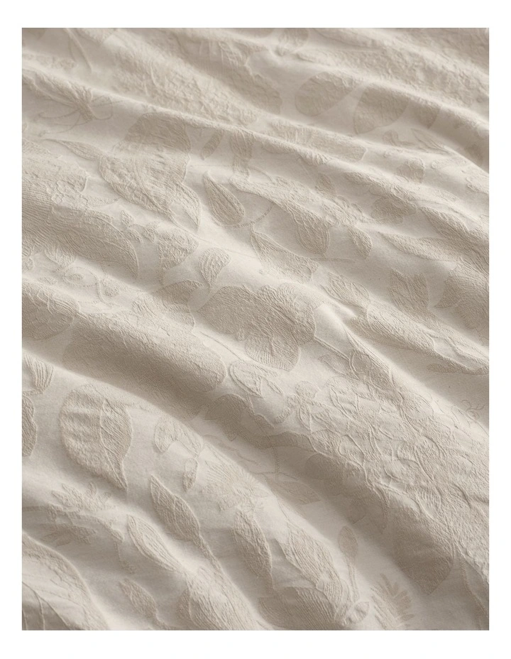 Chateau Garden Quilt Cover Set in Natural image 7