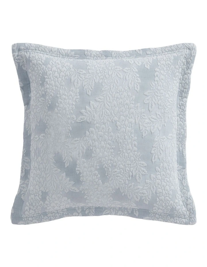 Garden Veil Quilt Cover Set in Chambray image 7
