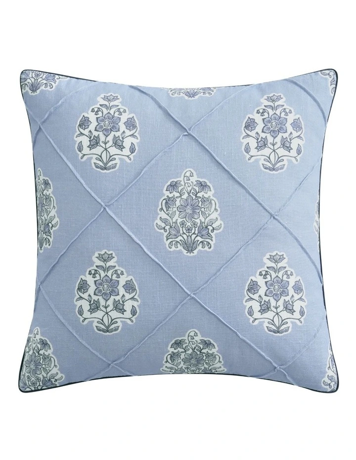 Stephanie Quilt Cover Set in Chambray image 7