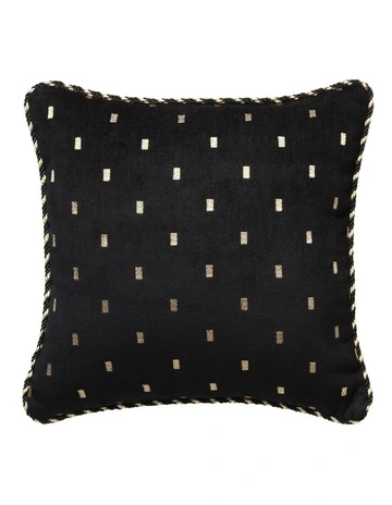 Massimo Sqaure Cushion in Black
