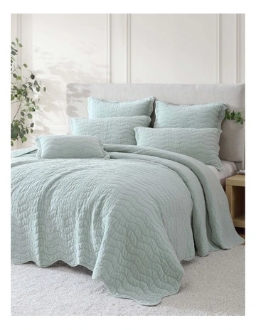 Indiana Coverlet in Sage
