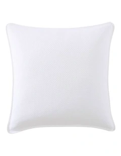 Cornell White Euro Pillowcase
