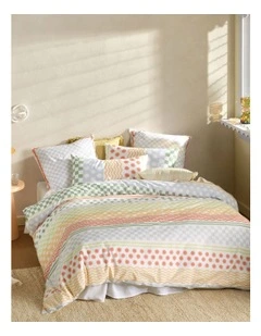 Noto Quilt Cover Set In Multi