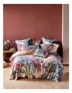Polly Quilt Cover Set in Rose