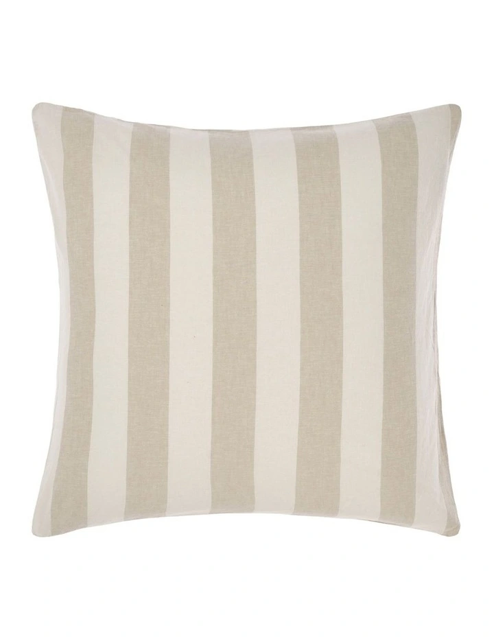 Vintage Stripe Quilt Cover Set in Natural image 5