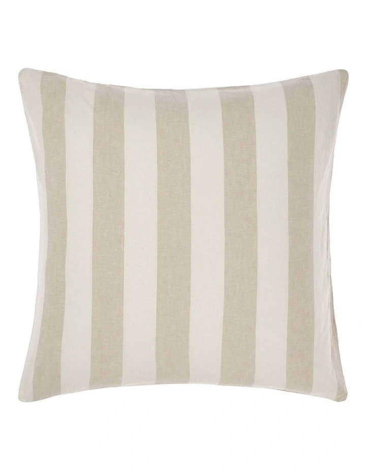 Vintage Stripe Quilt Cover Set in Natural image 5