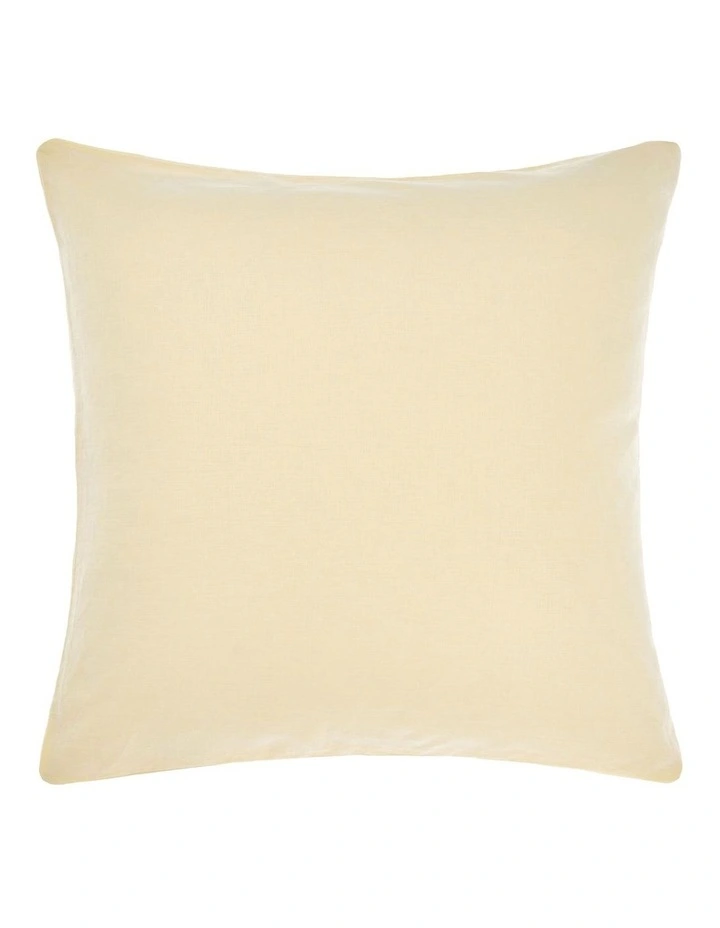Nimes Quilt Cover Set in Lemon image 4