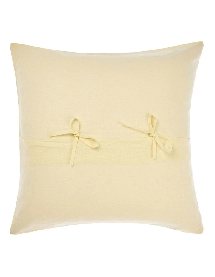 Nimes Quilt Cover Set in Lemon image 5