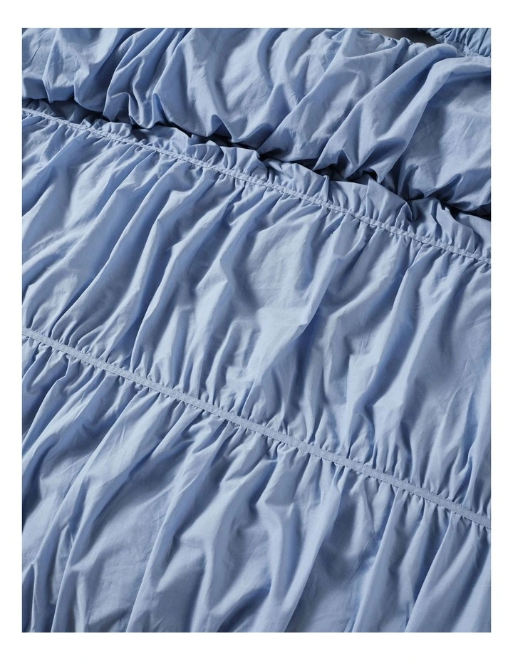 Layla Quilt Cover Set in Bluebell image 3