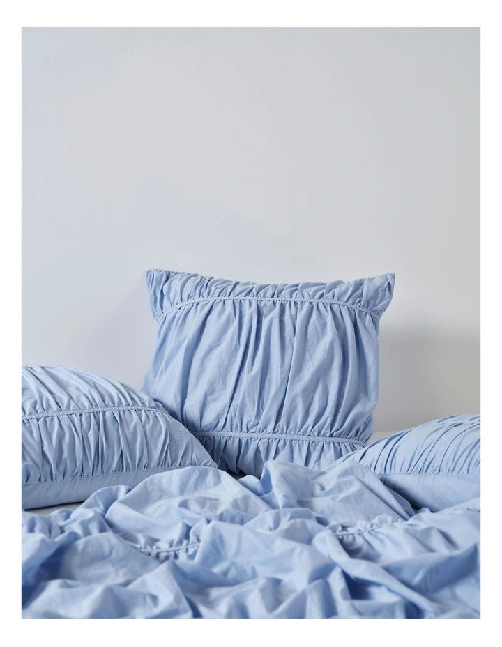 Layla Quilt Cover Set in Bluebell image 5
