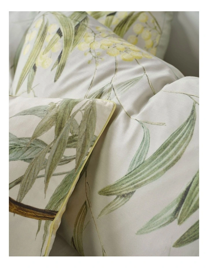 Linen House Eppalock Quilt Cover Set in Seafoam image 4