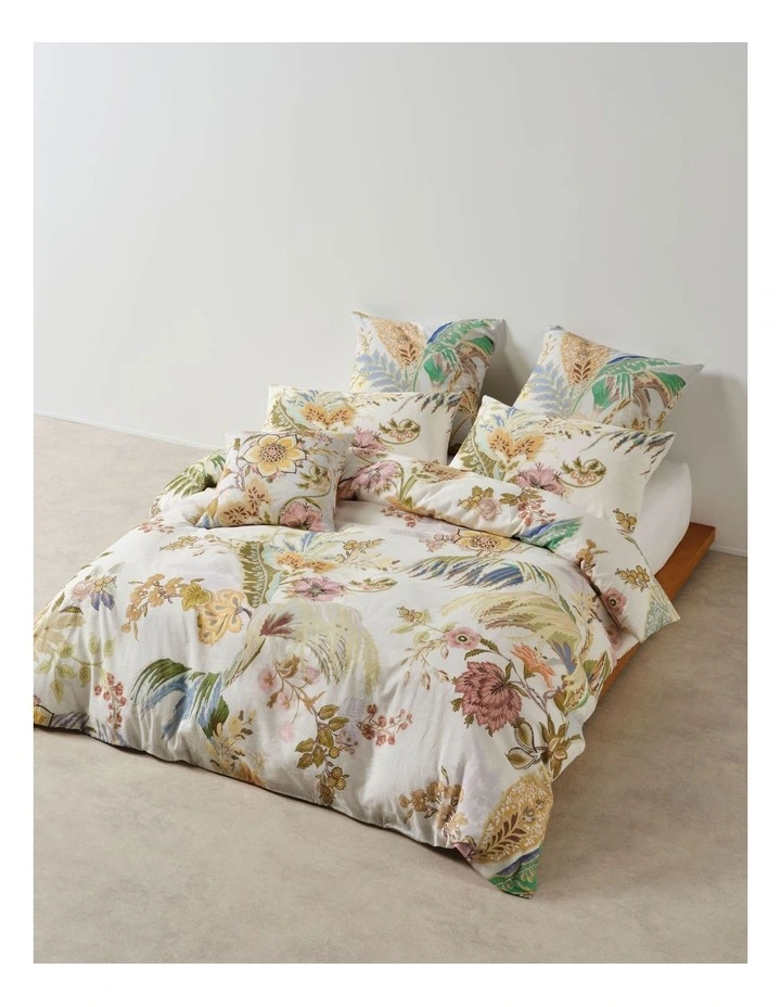 Larissa Quilt Cover Set in Multi image 1