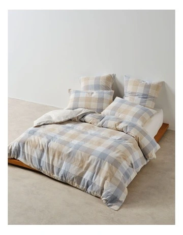 Bloomfield Quilt Cover Set in Blue