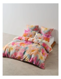 Maggie Quilt Cover Set in Pink