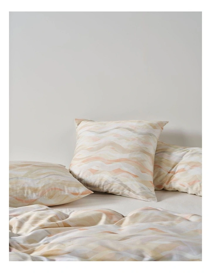 Linen House Currumbin Quilt Cover Set in Peach image 5