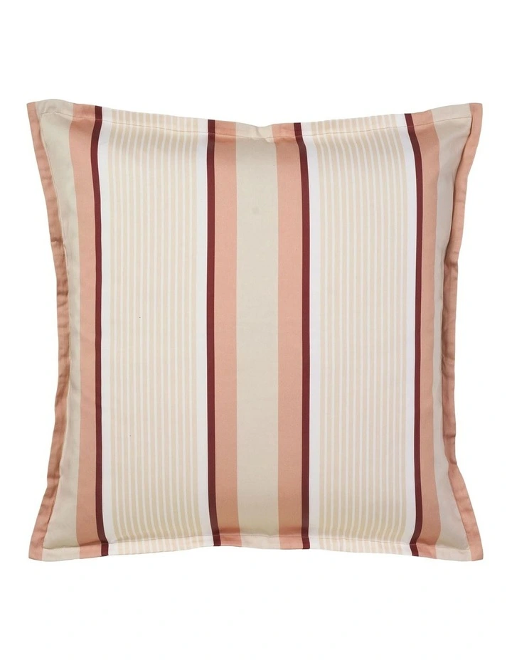 Linen House Nara Stripe Quilt Cover Set in Clay image 5