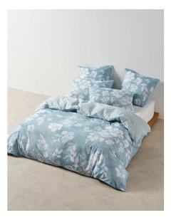 Kayla Quilt Cover Set in Hydrangea