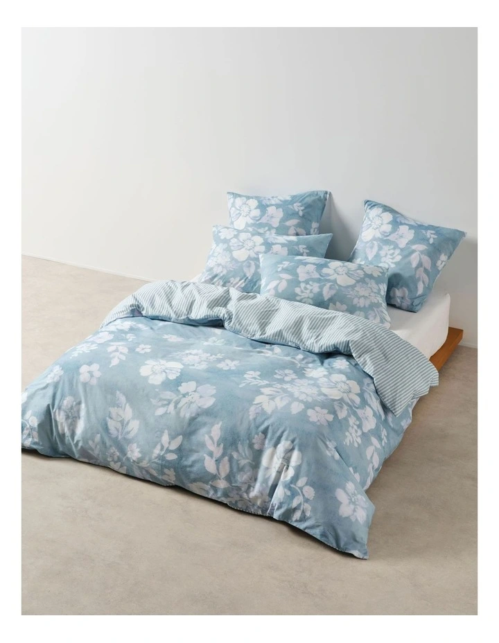 Kayla Quilt Cover Set in Hydrangea image 1