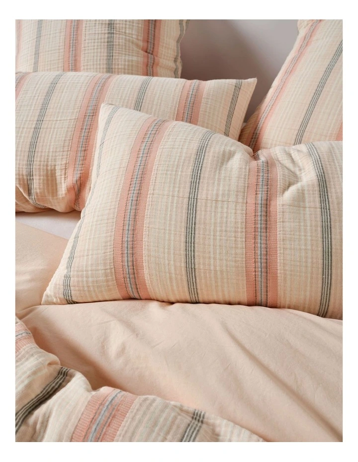 Coolum Quilt Cover Set in Papaya image 3