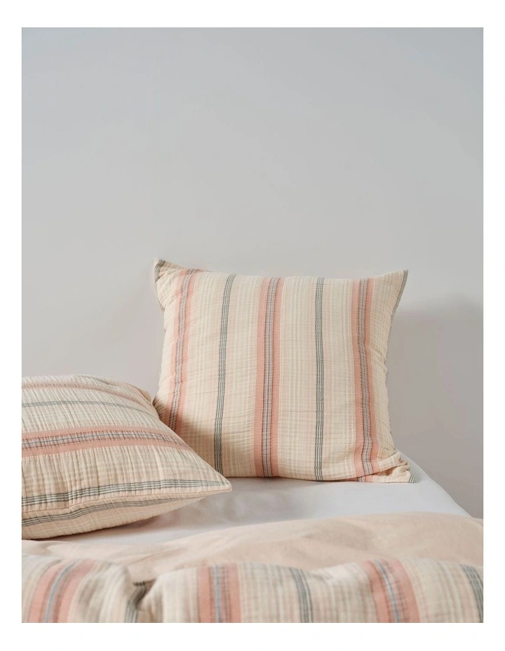 Coolum Quilt Cover Set in Papaya image 5