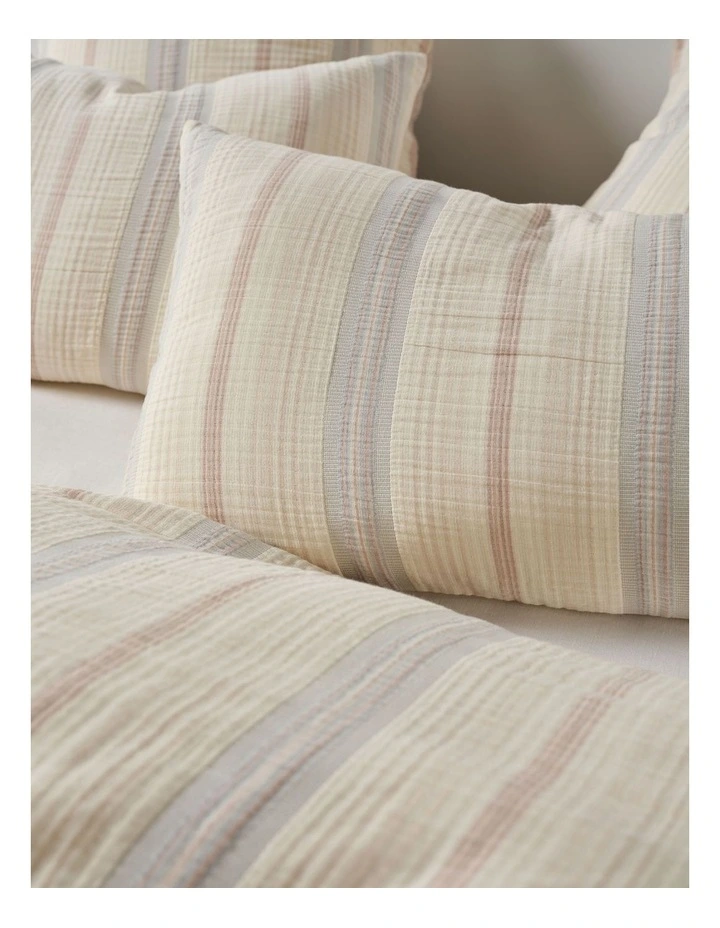 Coolum Quilt Cover Set in Silver image 2