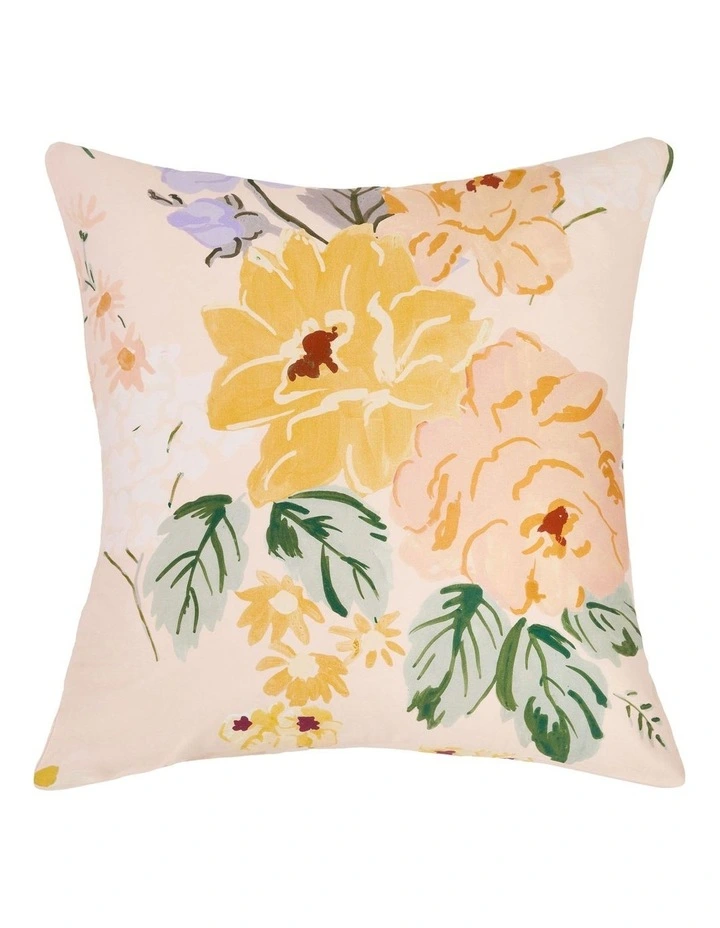 Linen House Lyra Quilt Cover Set in Peach image 4
