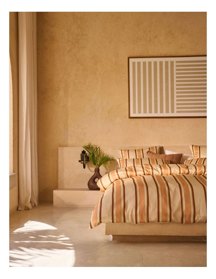 Cottesloe Quilt Cover Set in Nectar image 2