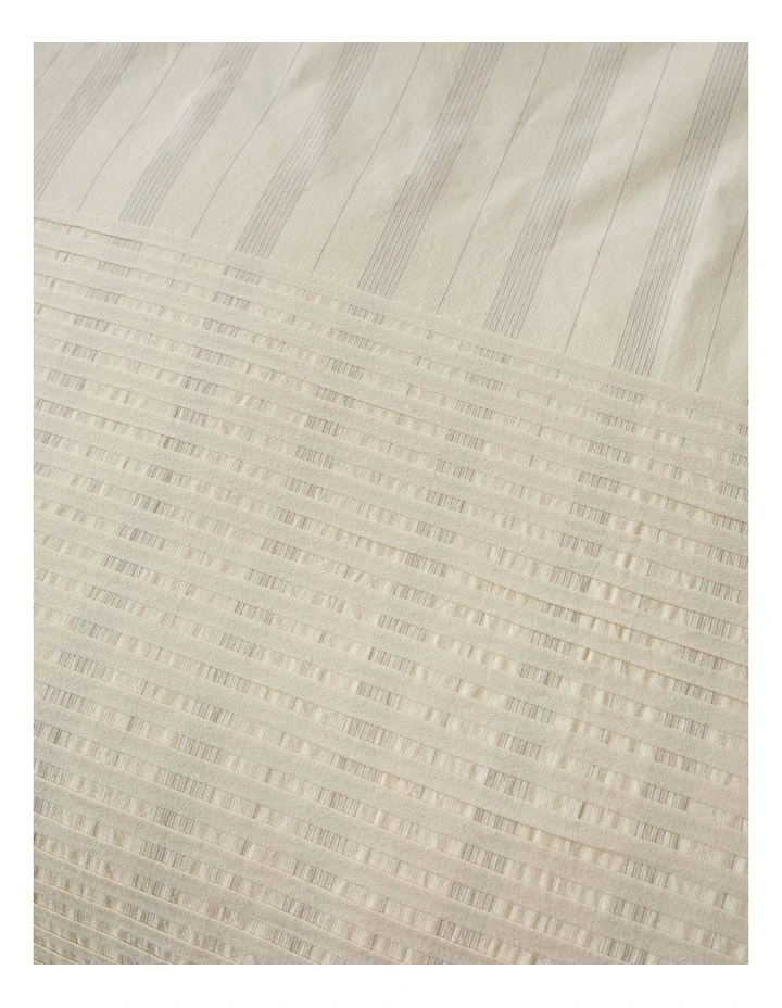 Pambula Quilt Cover Set in Vanilla image 2